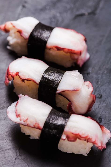 Tako sushi - Tako (Octopus) is daunting for those new to sushi or to making sushi as home. It looks strange to those unaccustomed to eating it, and when cooked, it has a …